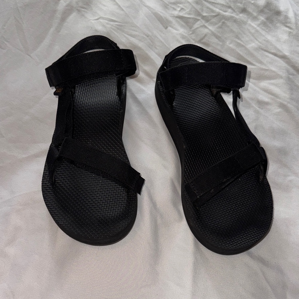 Black Women's Teva Sandals